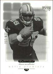 Deuce McAllister [Black & White Rookies] Football Cards 2001 Upper Deck Ovation Prices