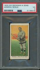 Admiral Schlei Baseball Cards 1909 E92 Dockman & Sons Prices
