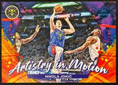 Nikola Jokic [Amethyst] #3 Basketball Cards 2023 Panini Court Kings Artistry in Motion Prices