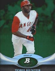 Torii Hunter Baseball Cards 2011 Bowman Platinum Prices