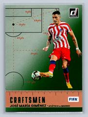 Jose Maria Gimenez [Green] Soccer Cards 2022 Panini Donruss Craftsmen Prices
