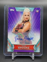 Dana Brooke [Purple] #A-DB Wrestling Cards 2019 Topps WWE Women's Division Autographs Prices