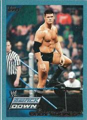 Cody Rhodes [Blue] Wrestling Cards 2010 Topps WWE Prices