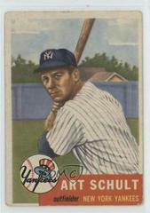 Art Schult #167 Baseball Cards 1953 Topps Prices