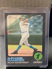 Alexander Ramirez [Black] #13 Baseball Cards 2022 Topps Heritage Minor League Prices