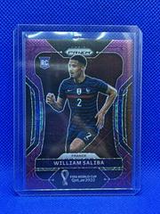 William Saliba [Purple Mojo] Soccer Cards 2022 Panini Prizm World Cup Prices
