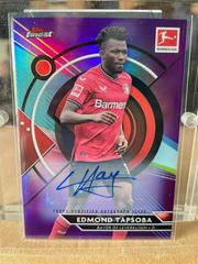 Edmond Tapsoba [Purple] #BCA-ET Soccer Cards 2022 Topps Finest Bundesliga Autographs Prices