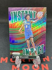 Jalen Williams [Silver] #11 Basketball Cards 2022 Panini Prizm Instant Impact Prices