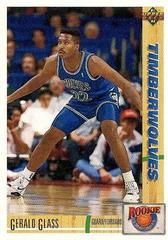 Gerald Glass Basketball Cards 1991 Upper Deck Rookie Standouts Prices