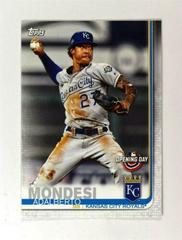 Adalberto Mondesi Baseball Cards 2019 Topps Opening Day Prices