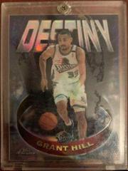 Grant Hill Basketball Cards 1997 Topps Chrome Destiny Prices
