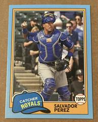 Salvador Perez [Blue] #283 Baseball Cards 2018 Topps Archives Prices
