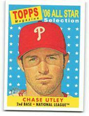 Chase Utley #478 Baseball Cards 2007 Topps Heritage Prices