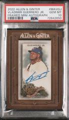Vladimir Guerrero Jr. [X Silver Frame] #MA-VGJ Baseball Cards 2022 Topps Allen & Ginter Mini Autographs Prices