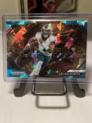 Jalen Hurts [Blue Ice] #F-1 Football Cards 2023 Panini Prizm Fireworks Prices