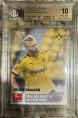 Erling Braut Haaland #144 Soccer Cards 2019 Topps Now Bundesliga Prices