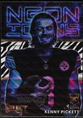 Kenny Pickett [Zebra] #NI-11 Football Cards 2022 Panini Select Neon Icons Prices