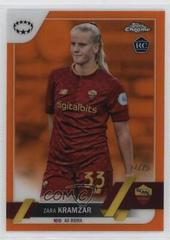 Zara Kramzar [Orange] #43 Soccer Cards 2022 Topps Chrome UEFA Women's Champions League Prices