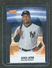 Derek Jeter [Orange] Baseball Cards 2022 Stadium Club Triumvirates Prices