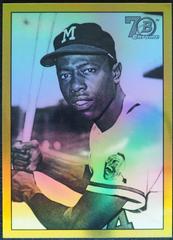 Hank Aaron [Gold] #48B-HA Baseball Cards 2017 Bowman 1948 Chrome Prices