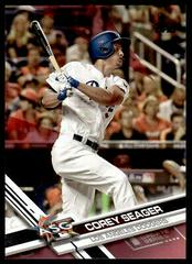 Corey Seager [White Jersey Powder Blue] #US110 Baseball Cards 2017 Topps Update Prices