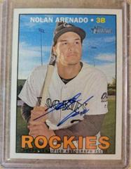 Nolan Arenado #ROA-NA Baseball Cards 2016 Topps Heritage Real One Autographs Prices