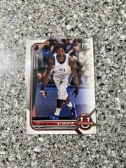 AJ Griffin #11 Basketball Cards 2021 Bowman University Prices
