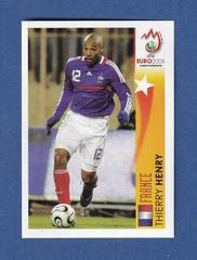 Thierry Henry #515 Soccer Cards 2008 Panini UEFA Euro Sticker Prices