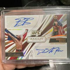 Jiri Prochazka, Dominick Reyes #DA-JDR Ufc Cards 2021 Panini Immaculate UFC Dual Autographs Prices