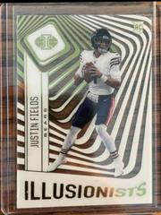 Justin Fields [Mosaic] #ILL-13 Football Cards 2021 Panini Illusions Illusionists Prices
