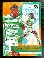 Issahaku Fatawu [Orange] Soccer Cards 2022 Panini Donruss Rookie Kings Prices