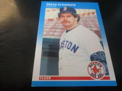 Steve Crawford #33 Baseball Cards 1987 Fleer Prices