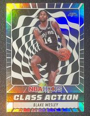 Blake Wesley [Holo] #21 Basketball Cards 2022 Panini Hoops Class Action Prices