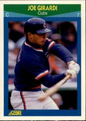 Joe Girardi #33 Baseball Cards 1990 Score Rising Stars Prices