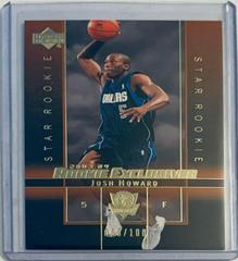 Josh Howard Basketball Cards 2003 Upper Deck Rookie Exclusives Prices