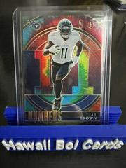 A. J. Brown [Tie Dye] Football Cards 2021 Panini Select Numbers Prices
