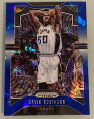David Robinson [Blue Ice] Basketball Cards 2019 Panini Prizm Prices
