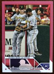 Cutch Back at Home [Mother's Day Pink] #US69 Baseball Cards 2023 Topps Update Prices