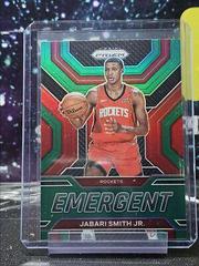 Jabari Smith Jr. [Green] #26 Basketball Cards 2022 Panini Prizm Emergent Prices