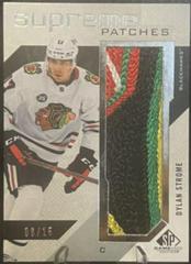 Dylan Strome [Patches] #SP-DS Hockey Cards 2021 SP Game Used Supreme Prices