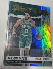 Jayson Tatum [Holo] #4 Basketball Cards 2021 Panini Hoops Prime Twine Prices