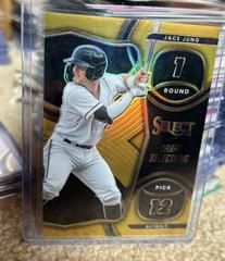 Jace Jung [Gold] #DS12 Baseball Cards 2023 Panini Select Draft Selections Prices