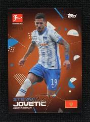 Stevan Jovetic [Orange] Soccer Cards 2022 Topps Bundesliga International Stars Prices