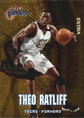 Theo Ratliff [Extra] Basketball Cards 2000 Fleer Game Time Prices