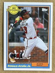 Ronald Acuna Jr. #7 Baseball Cards 2022 Topps 582 Montgomery Club Set 2 Prices