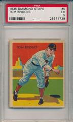 Tom Bridges #5 Baseball Cards 1935 Diamond Stars Prices
