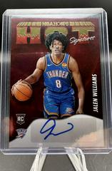 Jalen Williams Basketball Cards 2022 Panini Hoops Hot Signatures Rookies Prices