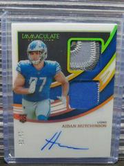 Aidan Hutchinson [Patch Autograph Gold] #102 Football Cards 2022 Panini Immaculate Collection Prices