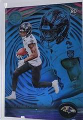 Zay Flowers [Platinum Trophy Collection] #10 Football Cards 2023 Panini Illusions Prices