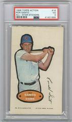 Ron Santo Baseball Cards 1968 Topps Action All Star Stickers Prices